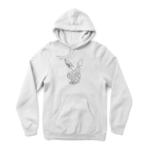 Black Widow Hoodie White