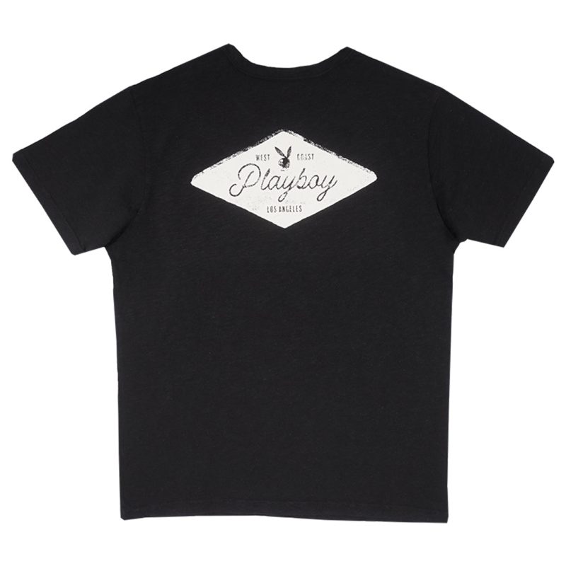 WEATCOASTPLAYBOYTEEBLACKPB